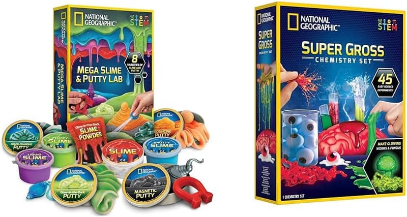 Kids' Science Experiment Kit: Mega Slime & Putty Bundle