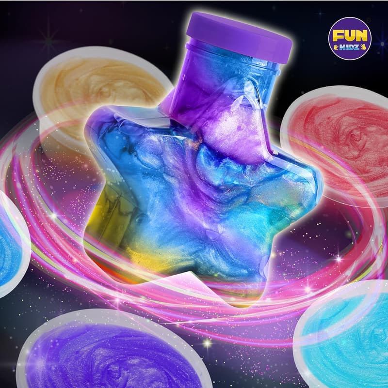 Ultimate Metallic Slime Kit for Ages 8-12 - Fun DIY Gifts