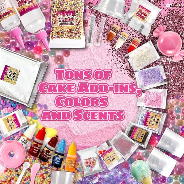 Ice Cream Slime Kit for Girls - Fun Birthday Gift for Ages 8-10