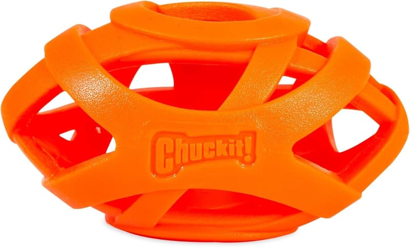 Chuckit! Air Fetch Football Dog Toy - Orange Color