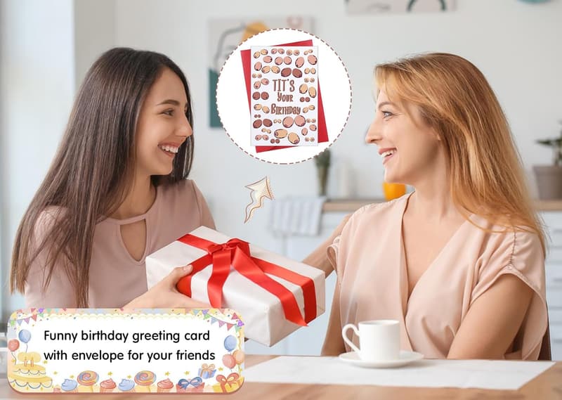 Funny Birthday Card for Him - Inappropriate Adult Humor
