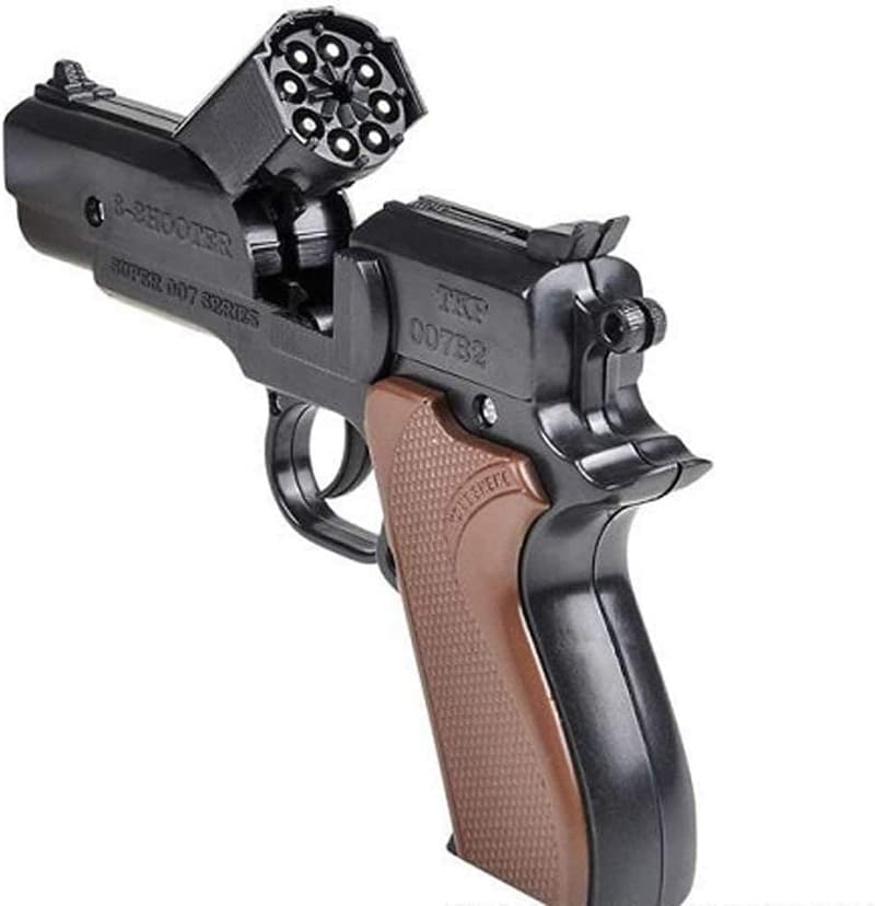 Cap Pistol Toy - 6.75 Inch, Fun for Kids