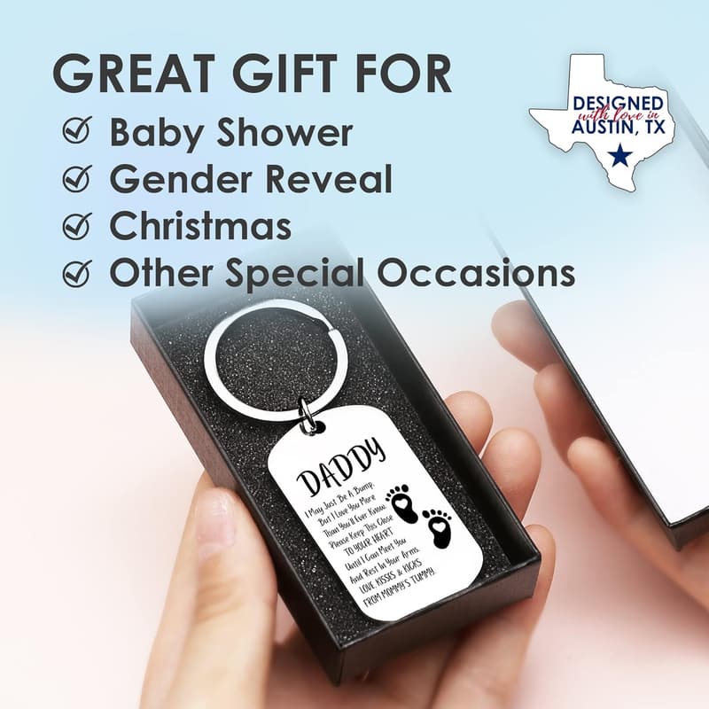 Keychains for Women & Men - Gifts for Mom, Dad, and Family