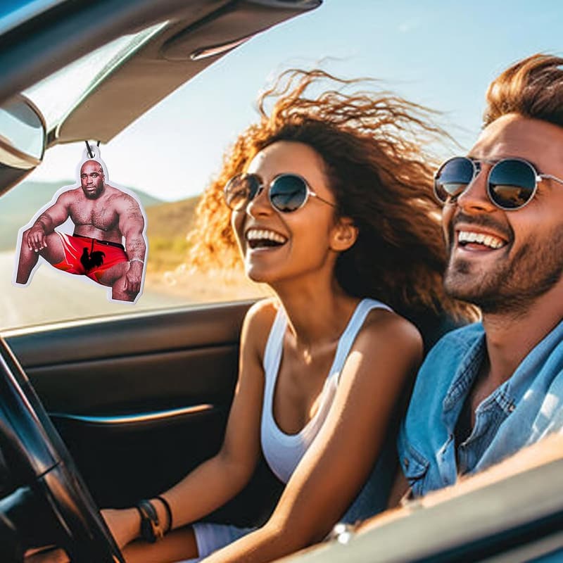 Valentine's Day Car Air Freshener - New Car Scent Gift for Couples