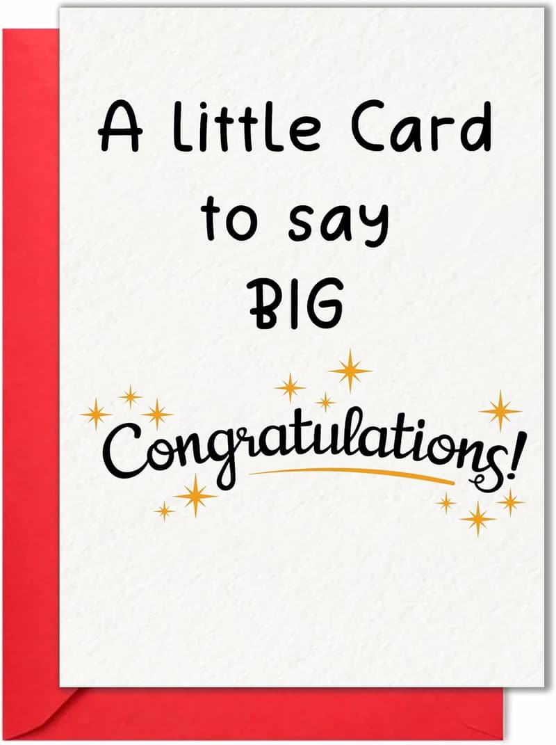 Retirement Congratulations Card with Red Envelope