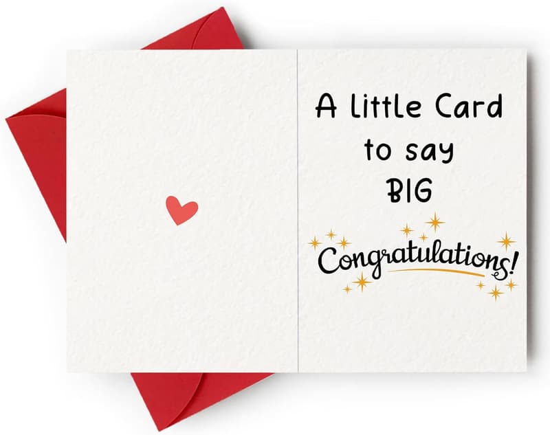 Retirement Congratulations Card with Red Envelope