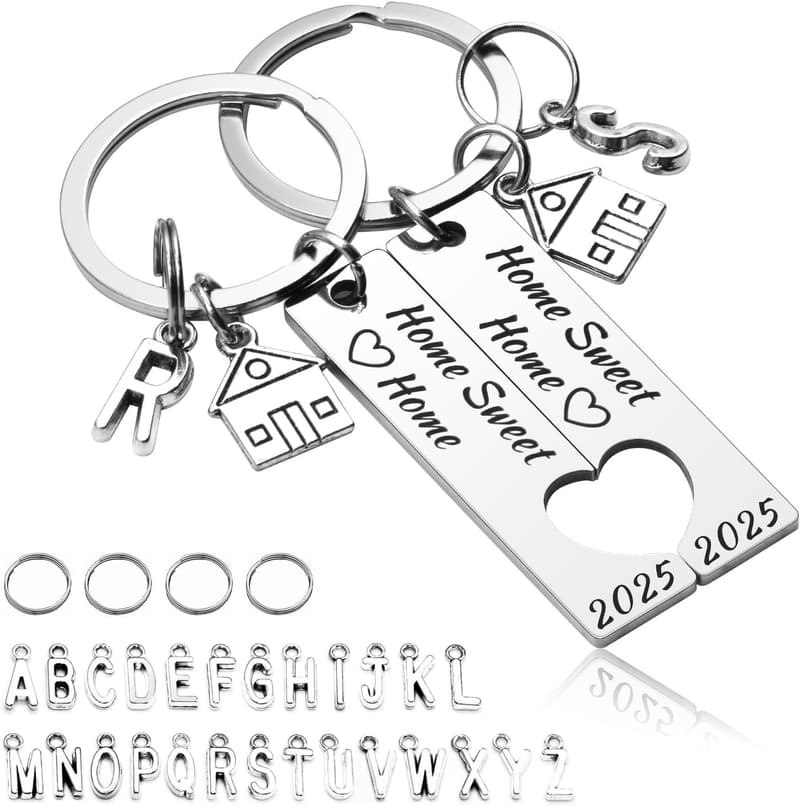 Personalized Keychain for New Home - Ideal Housewarming Gift
