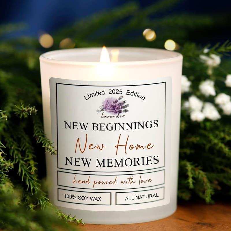 Housewarming Gifts: Unique Candle for New Homeowners