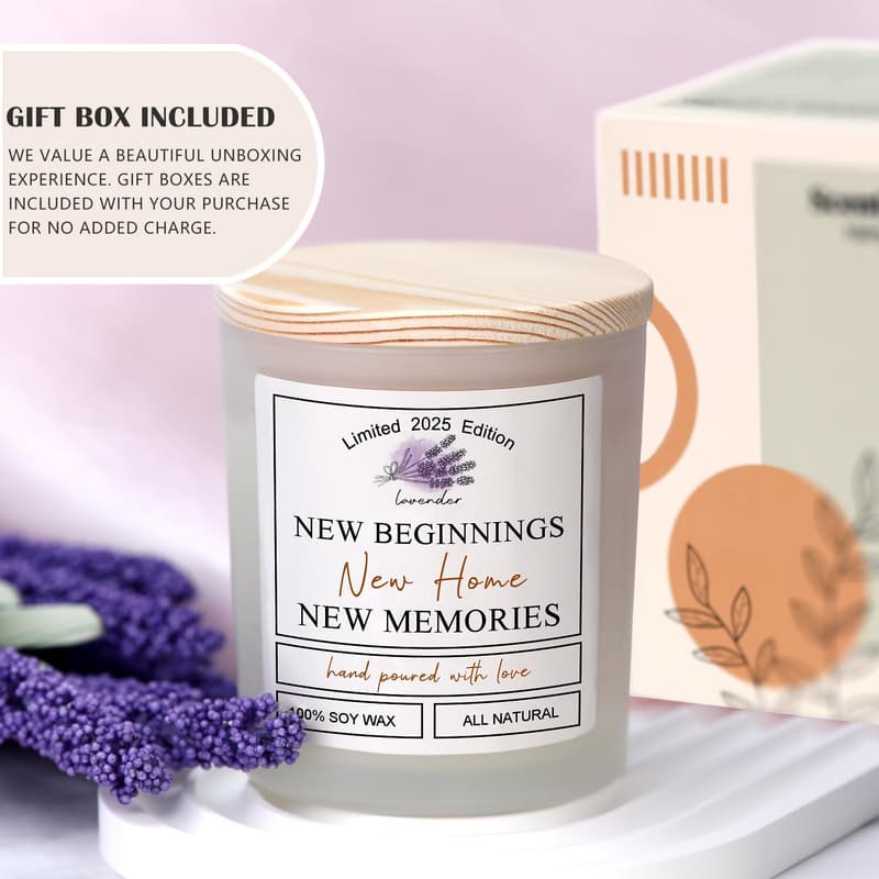 Housewarming Gifts: Unique Candle for New Homeowners