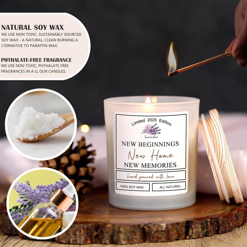 Housewarming Gifts: Unique Candle for New Homeowners