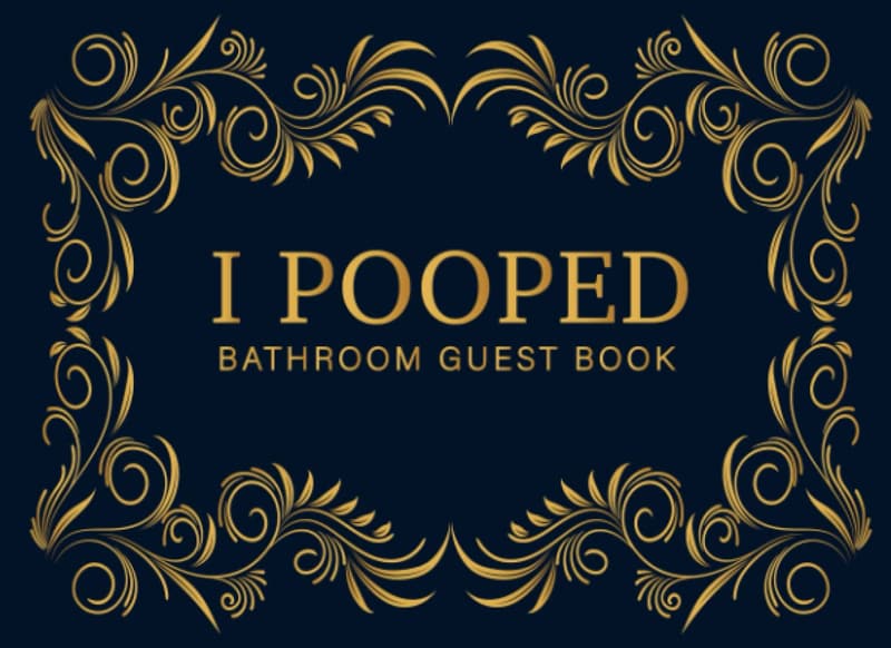 Bathroom Guest Book: Funny Housewarming Gift for New Home