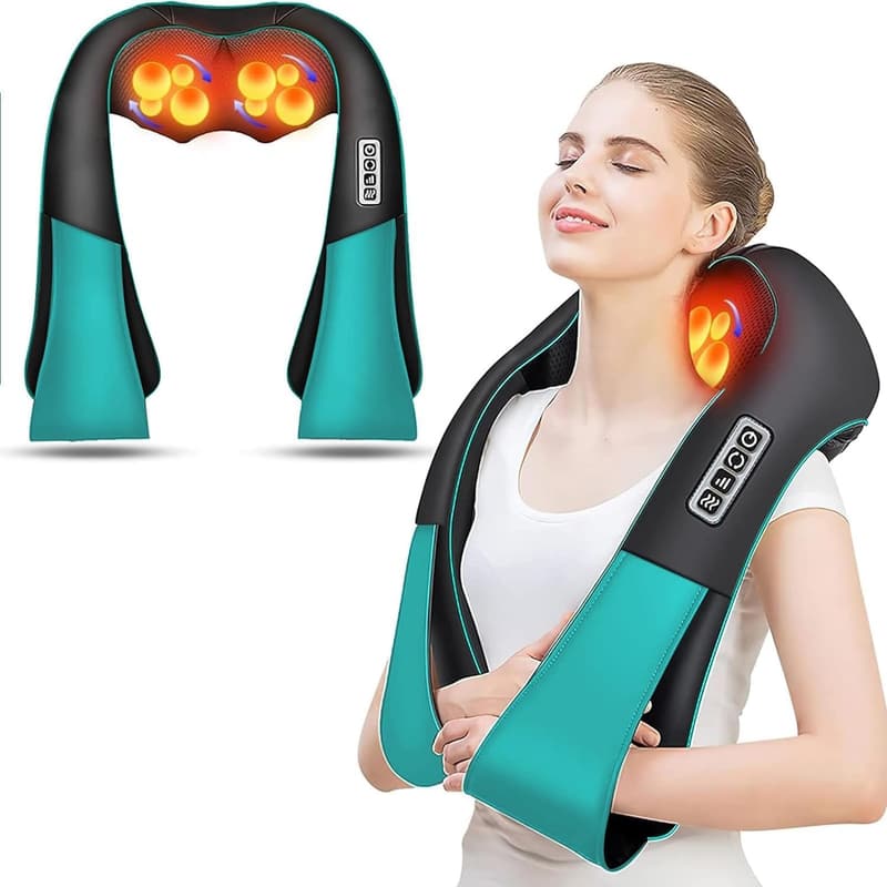 Father's Day Shiatsu Neck and Back Massager with Heat