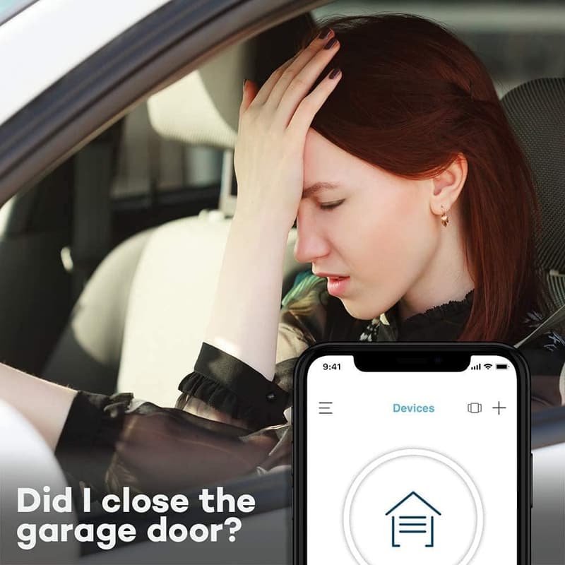 Smart Garage Hub with WiFi & Bluetooth Control