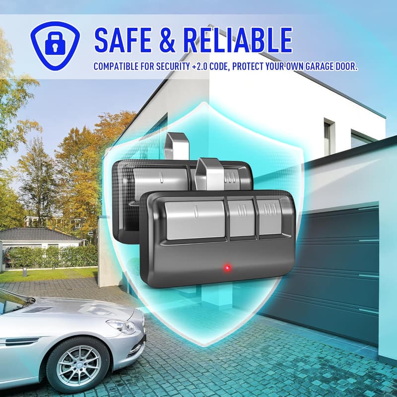 Universal Garage Door Opener Remote for LiftMaster - 2 Pack