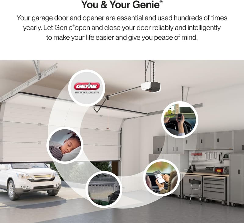 Genie StealthDrive 7155 Smartphone-Controlled Garage Door Opener
