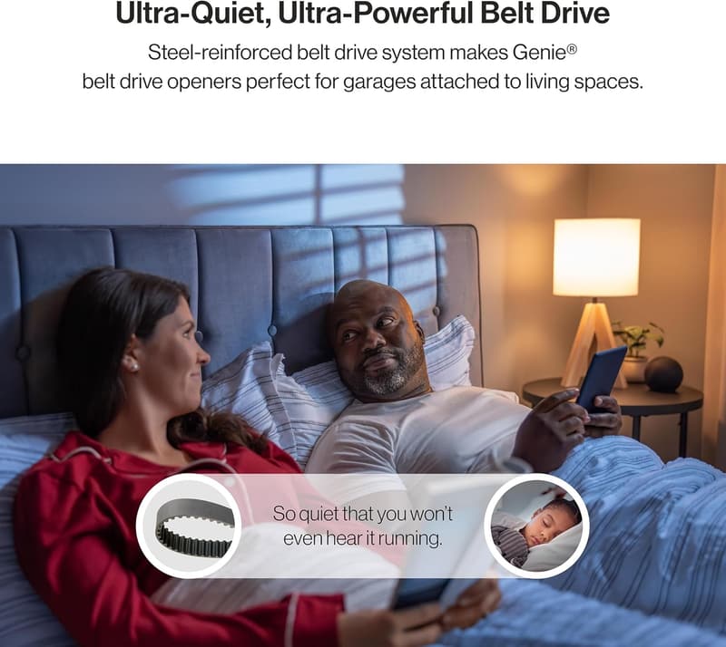 Genie StealthDrive 7155 Smartphone-Controlled Garage Door Opener