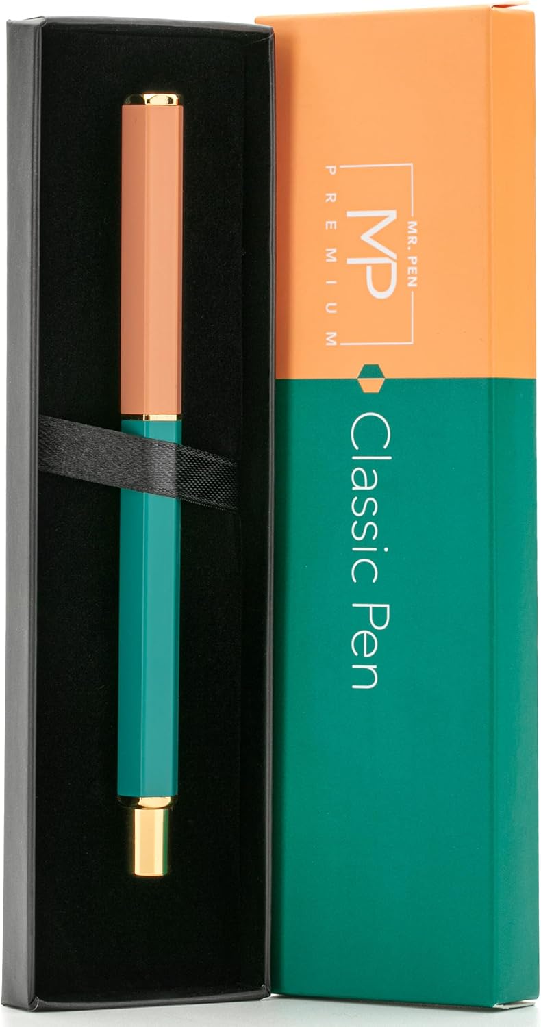 Luxury Metal Pen with Black Ink – Ideal Gift for Mother's Day