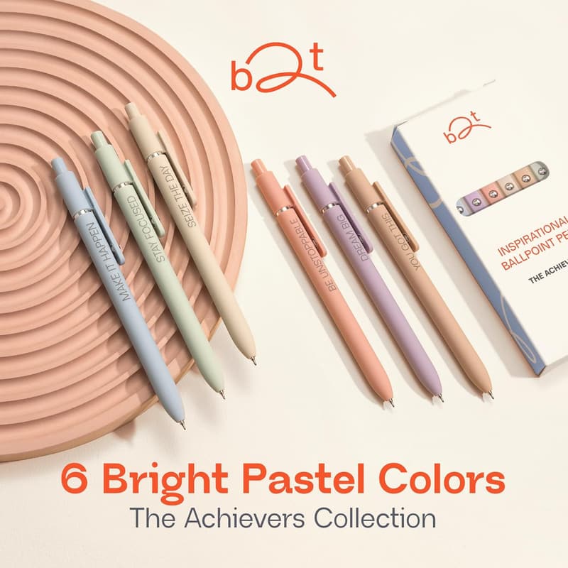 Inspirational Pen Set for Women – Motivational Office Gifts
