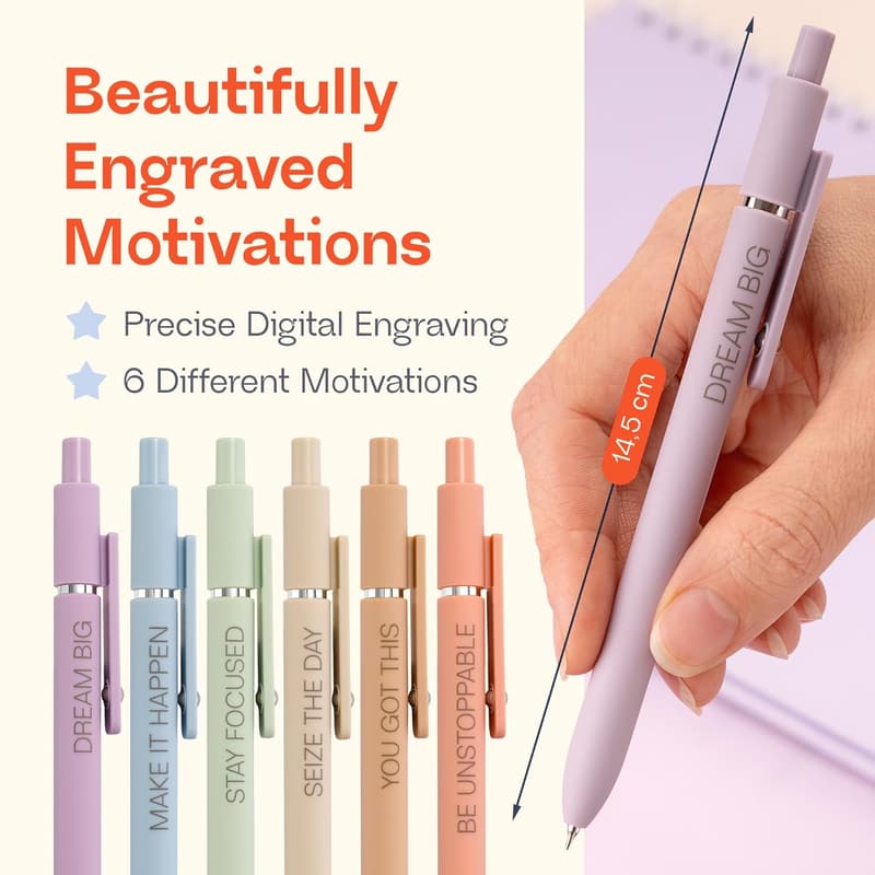 Inspirational Pen Set for Women – Motivational Office Gifts