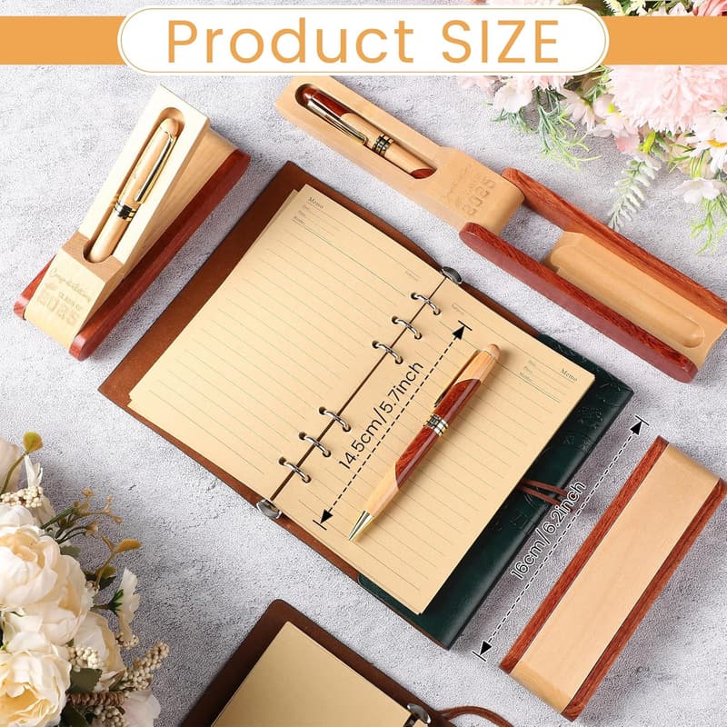 Graduation Gift: Wooden Ballpoint Pen Set for Class of 2025