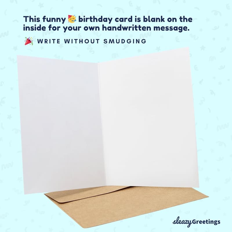 Humorous Birthday Card: 