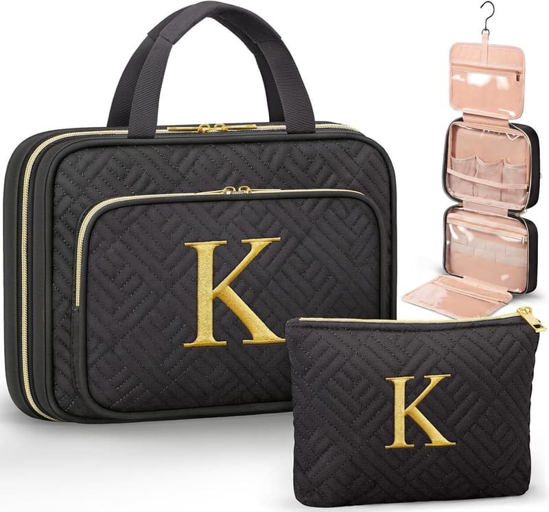 Personalized Hanging Toiletry Bag for Women - Teacher Appreciation Gift