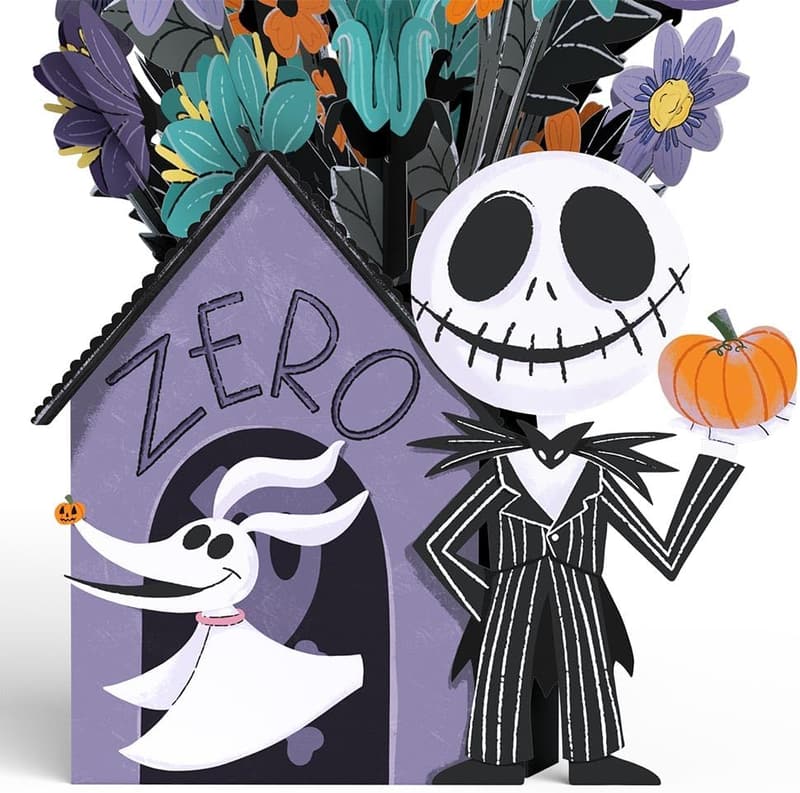 The Nightmare Before Christmas Flower Bouquet - Disney Pop-Up Design
