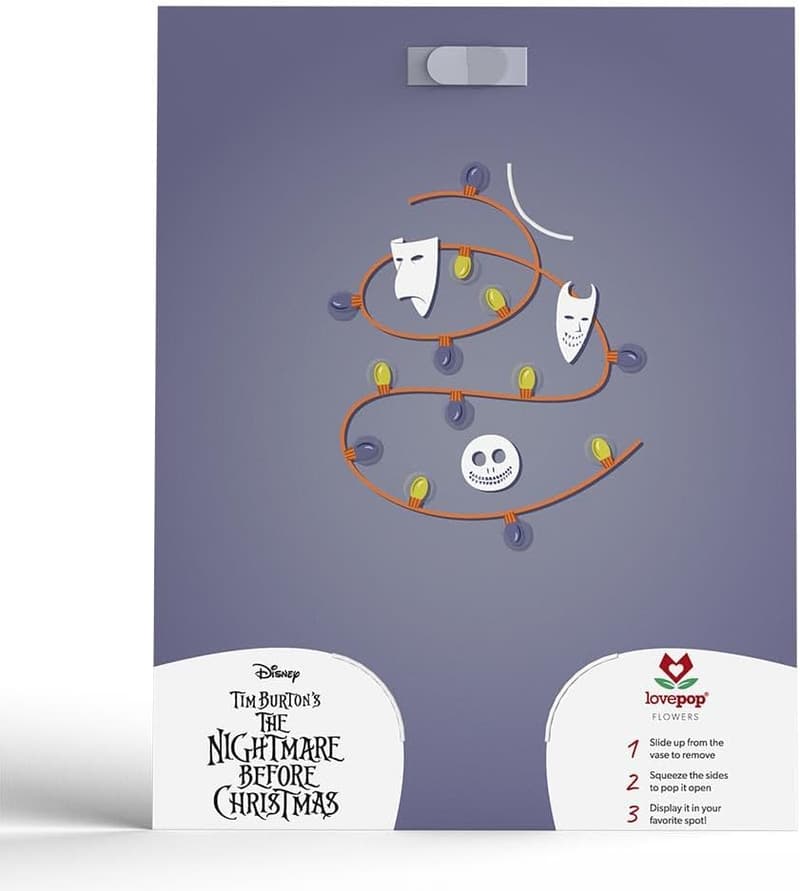 Disney Tim Burton's The Nightmare Before Christmas Pop-Up Bouquet