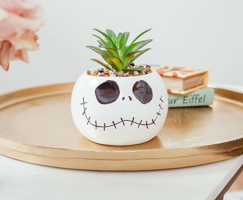 Disney Nightmare Before Christmas Jack Skellington Faux Plant