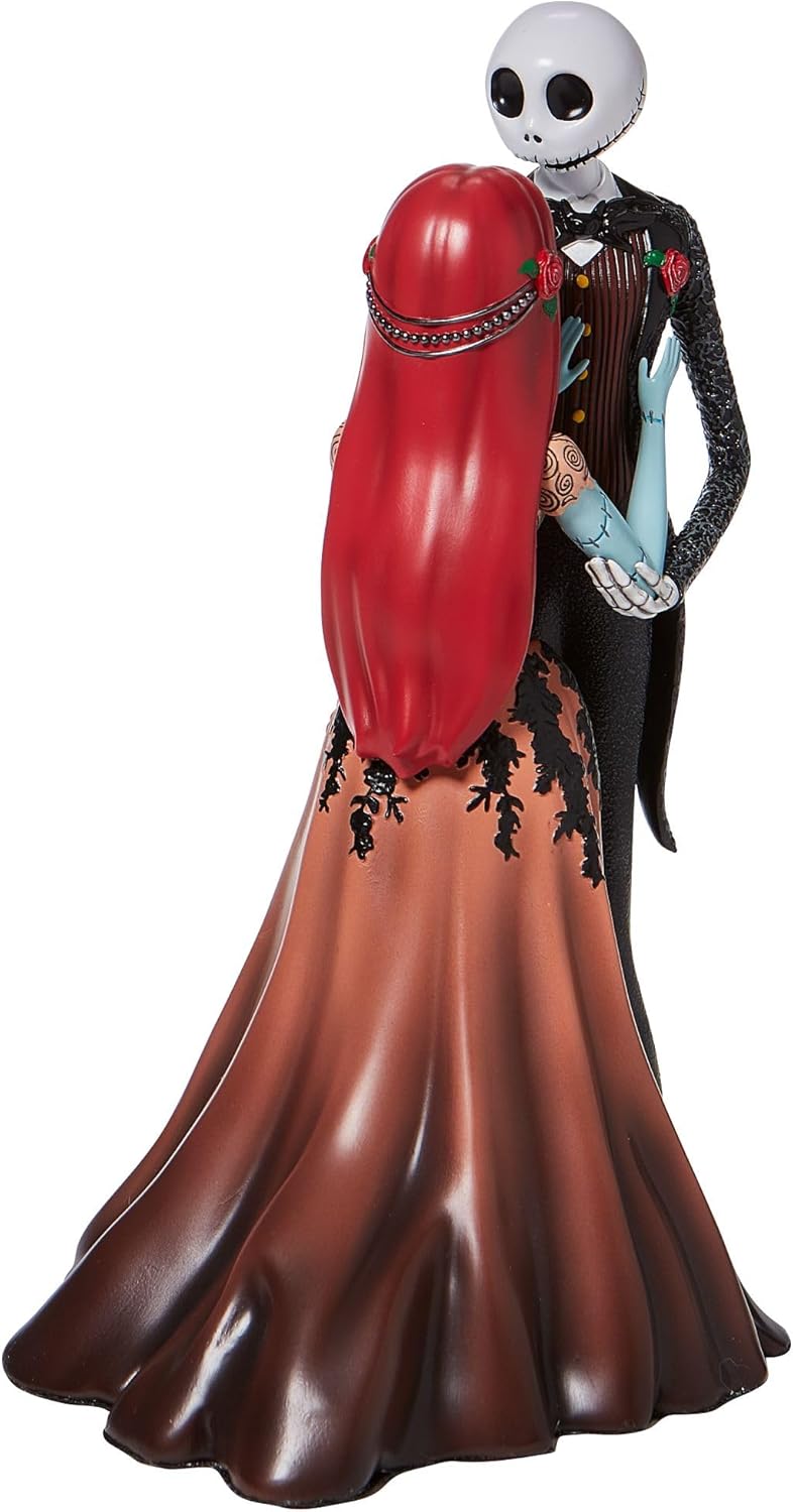 Nightmare Before Christmas Jack & Sally Embrace Figurine - 9.5