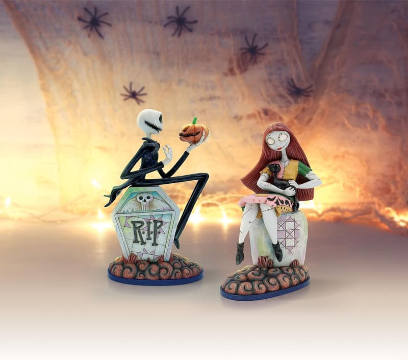 Nightmare Before Christmas Jack Gravestone Figurine, 8.5