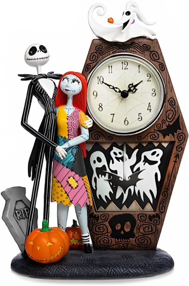 Tim Burton's Nightmare Before Christmas Jack & Sally Decor - 7.5