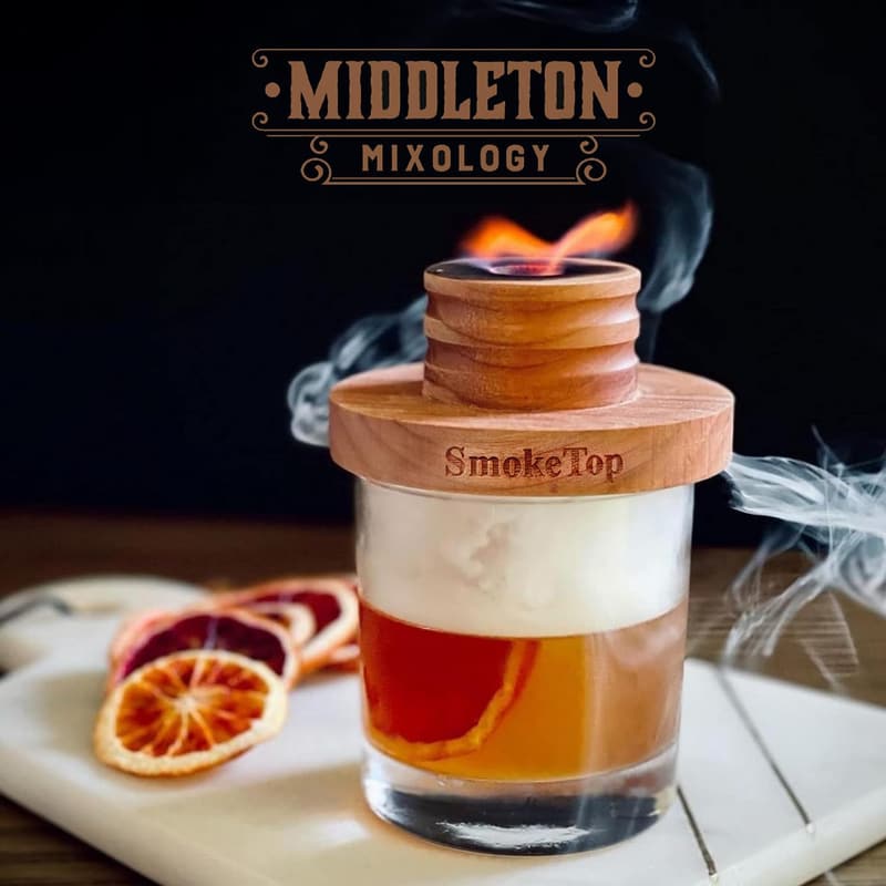 Cocktail Smoker Kit for Whiskey & Bourbon With Wood Chips