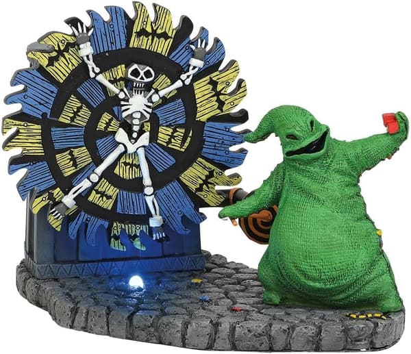 Nightmare Before Christmas Oogie Boogie Animated Figurine, 4.33
