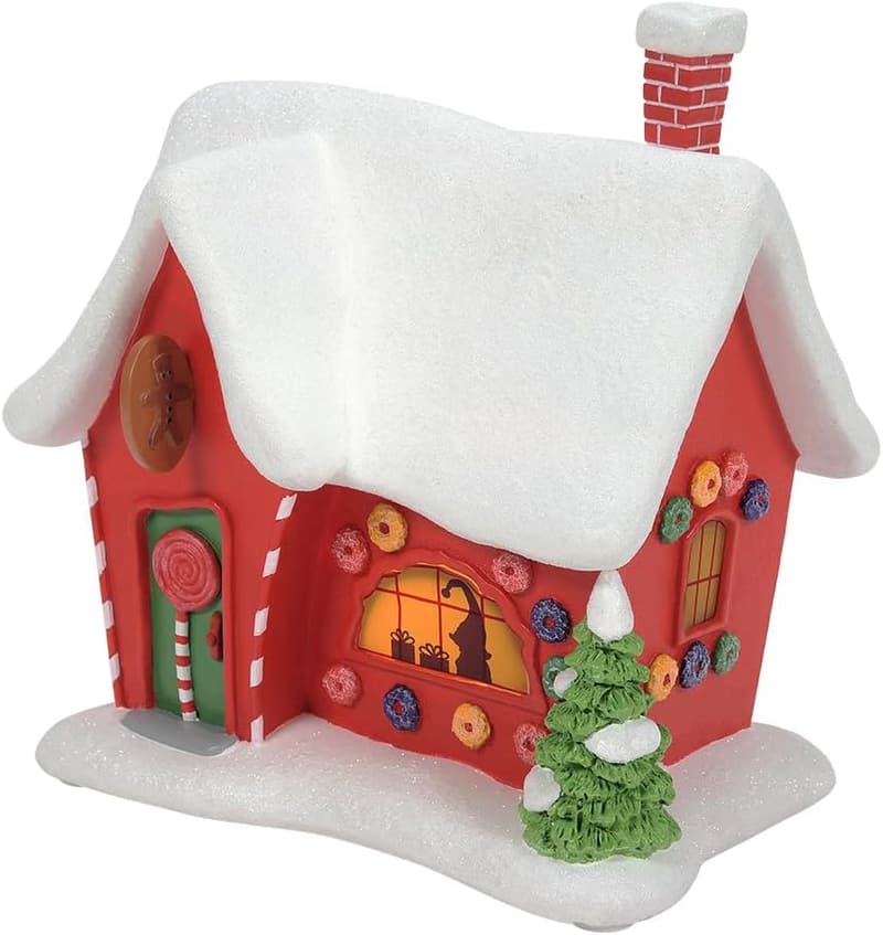 Disney Nightmare Before Christmas Village Lit House, 6.5 Inch