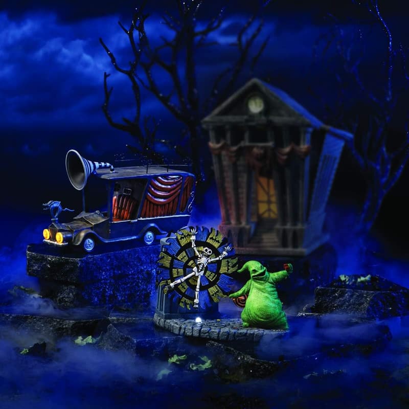 The Nightmare Before Christmas Village Mayor's Car Figurine