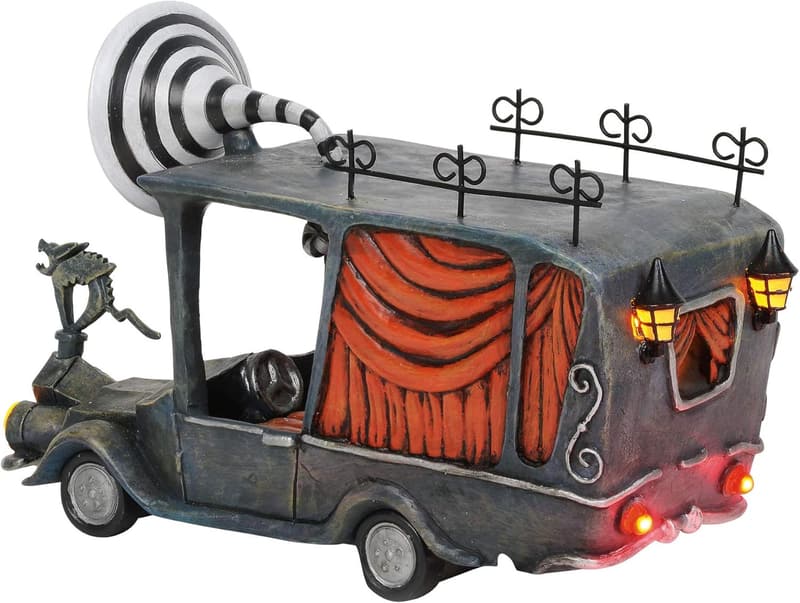 The Nightmare Before Christmas Village Mayor's Car Figurine