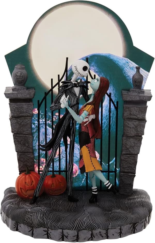 Disney Nightmare Before Christmas Jack & Sally Dancing Figurine