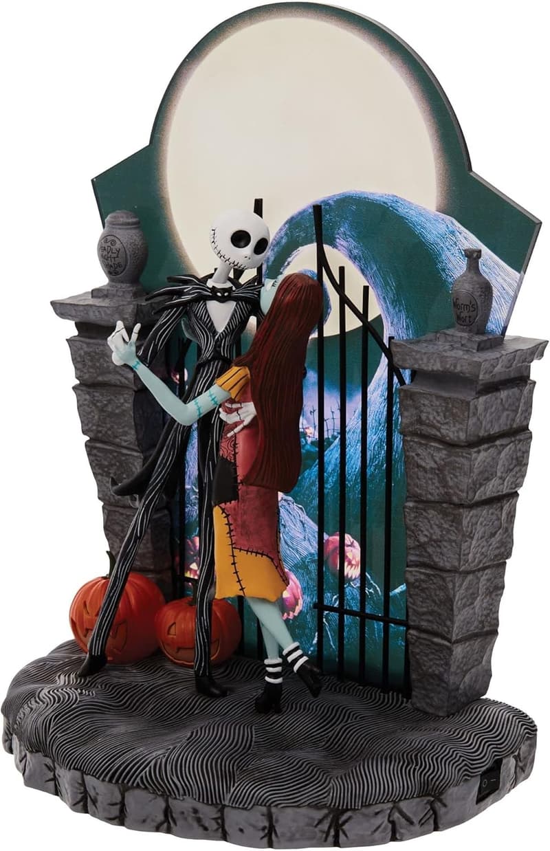 Disney Nightmare Before Christmas Jack & Sally Dancing Figurine