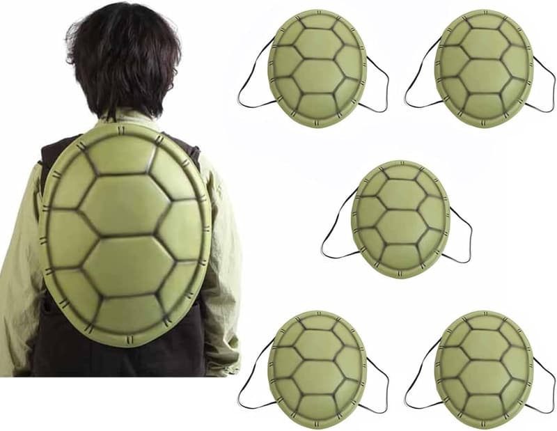 Kids Ninja Turtle Shell Costume Toy Backpack for Cosplay