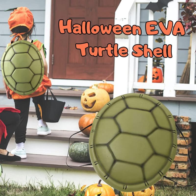 Kids Ninja Turtle Shell Costume Toy Backpack for Cosplay