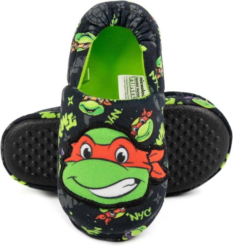 Raphael Teenage Mutant Ninja Turtles Slippers for Kids