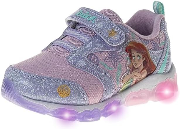 Moana Light-Up Laceless Running Shoes for Girls