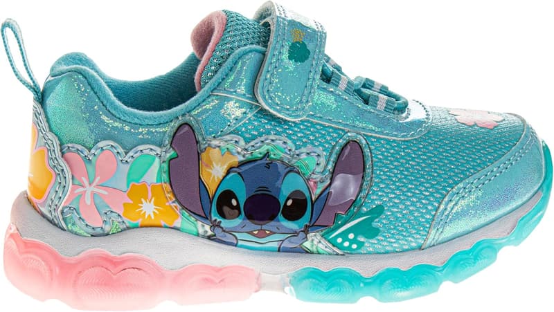 Lilo & Stitch Light-Up Laceless Shoes for Toddler Girls