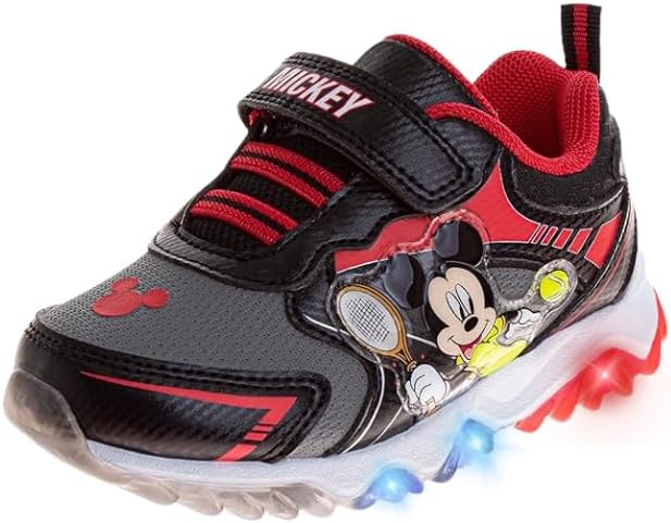 Mickey Mouse Light-Up Slip-On Sneakers for Kids