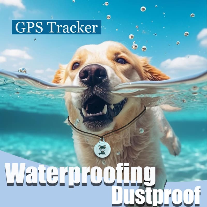 Portable Real-Time GPS Tracker for Vehicles and Pets - No Monthly Fee