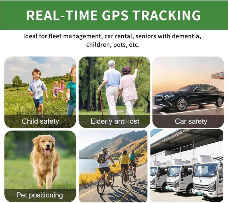 No Monthly Fee GPS Tracker for Vehicles - Portable Magnetic Device
