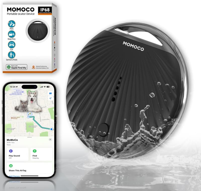 Portable GPS Tracker for Pets – Real-Time Tracking Device (iOS)