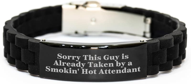Funny Quote Bracelet Gift for Attendants - 