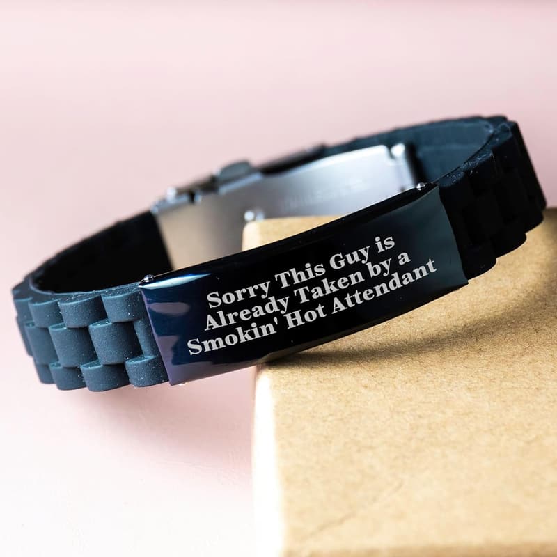Funny Quote Bracelet Gift for Attendants - 